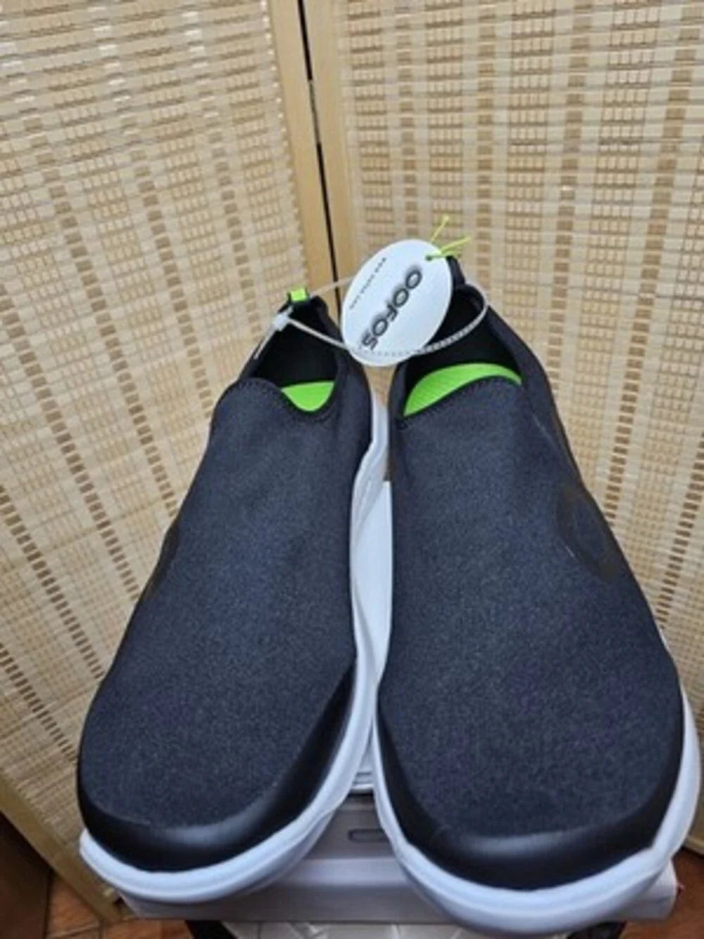Oofos Oomg Sport Recovery Shoes Black Men's US 15 UK 14 EU 48 New with Tags